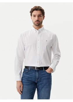 Tommy Hilfiger Koszula Core Flex MW0MW39988 Biały Regular Fit ze sklepu MODIVO w kategorii Koszule męskie - zdjęcie 181170013