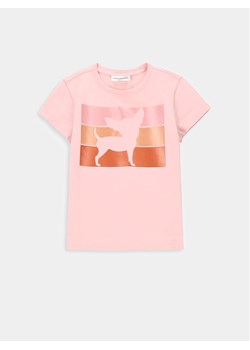 Coccodrillo T-Shirt WC4143201VGA Różowy Regular Fit ze sklepu MODIVO w kategorii Bluzki dziewczęce - zdjęcie 181170030