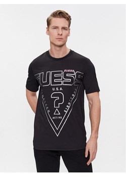 Guess T-Shirt Lugh Z4RI07 KC220 Czarny Slim Fit ze sklepu MODIVO w kategorii T-shirty męskie - zdjęcie 181170094