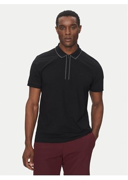 BOSS Polo Philix Tape 50537489 Czarny Regular Fit ze sklepu MODIVO w kategorii T-shirty męskie - zdjęcie 181170163