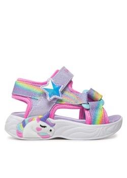 Skechers Sandały Unicorn Dreams Sandal-Dreamy Unicorns 303107N/LVMT Fioletowy ze sklepu MODIVO w kategorii Sandały dziecięce - zdjęcie 181170243