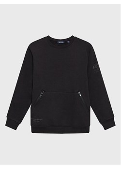 Blue Seven Bluza 670179 Czarny Regular Fit ze sklepu MODIVO w kategorii Bluzy chłopięce - zdjęcie 181170391