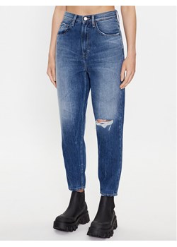 Tommy Jeans Jeansy DW0DW16033 Niebieski Mom Fit ze sklepu MODIVO w kategorii Jeansy damskie - zdjęcie 181170472