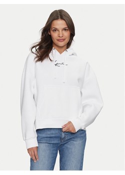 Karl Kani Bluza Small Signature Essential 61210020 Biały Regular Fit ze sklepu MODIVO w kategorii Bluzy damskie - zdjęcie 181170492