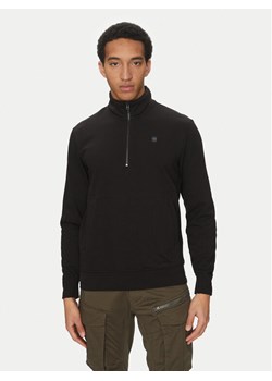 G-Star Raw Bluza Nifous Half Zip D26305-D566 6484 Czarny Regular Fit ze sklepu MODIVO w kategorii Bluzy męskie - zdjęcie 181170504