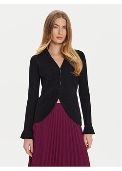 TWINSET Kardigan 242TT3123 Czarny Slim Fit ze sklepu MODIVO w kategorii Swetry damskie - zdjęcie 181170530