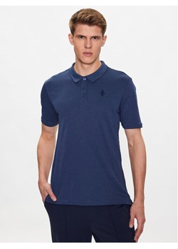 Skechers Polo Off Duty M3TO45 Granatowy Regular Fit ze sklepu MODIVO w kategorii T-shirty męskie - zdjęcie 181170610