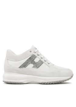 HOGAN Sneakersy HXW00N02011FIK Biały ze sklepu MODIVO w kategorii Buty sportowe damskie - zdjęcie 181170611