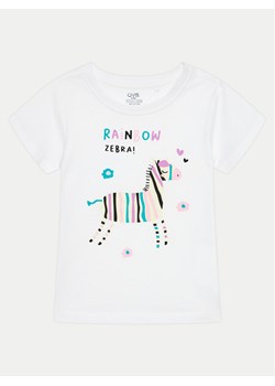 OVS T-Shirt 2036583 Biały Regular Fit ze sklepu MODIVO w kategorii Bluzki dziewczęce - zdjęcie 181170614