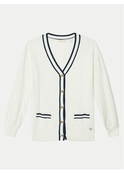 Guess Kardigan J5RR03 Z2BB0 Biały Regular Fit ze sklepu MODIVO w kategorii Swetry dziewczęce - zdjęcie 181170650