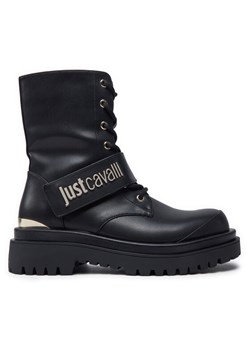 Just Cavalli Botki 77RA3S94 Czarny ze sklepu MODIVO w kategorii Botki - zdjęcie 181170702