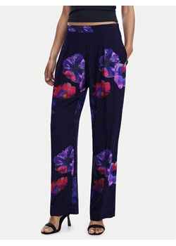 Desigual Spodnie materiałowe 25SWPWX5 Czarny Relaxed Fit ze sklepu MODIVO w kategorii Spodnie damskie - zdjęcie 181170733