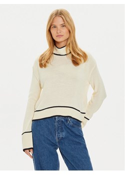 Brave Soul Golf LK-555ALTO Écru Loose Fit ze sklepu MODIVO w kategorii Swetry damskie - zdjęcie 181170811