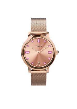 Timex Zegarek Transcend TW2V52800 Różowy ze sklepu MODIVO w kategorii Zegarki - zdjęcie 181170864