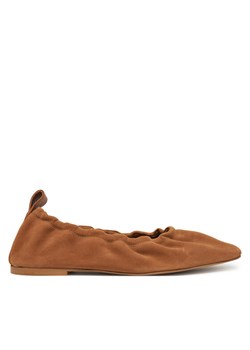 Pepe Jeans Baleriny Poppy Basic PLS10430 Brązowy - id: 0000304740541 - marki Pepe Jeans - 181170931 Pepe Jeans Baleriny Poppy Basic PLS10430 Brązowy ze sklepu MODIVO w kategorii Balerinki - zdjęcie 181170931