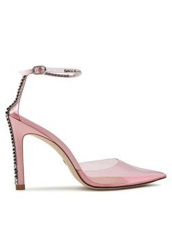 Stuart Weitzman Sandały Stuart Glam 100 Strappm SC002 Przezroczysty ze sklepu MODIVO w kategorii Czółenka - zdjęcie 181170952