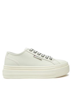 Tommy Jeans Trampki Foxing EN0EN02714 Écru ze sklepu MODIVO w kategorii Trampki damskie - zdjęcie 181171150