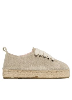 Manebi Espadryle Lace-Up Espadrilles O 7.1 E0 Beżowy ze sklepu MODIVO w kategorii Espadryle damskie - zdjęcie 181171152