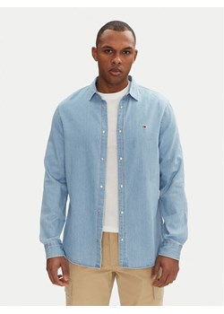 Tommy Jeans Koszula jeansowa DM0DM21146 Niebieski Regular Fit ze sklepu MODIVO w kategorii Koszule męskie - zdjęcie 181171174