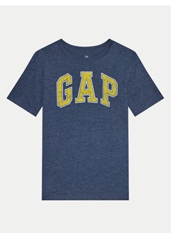 Gap T-Shirt 473269-02 Granatowy Regular Fit ze sklepu MODIVO w kategorii T-shirty chłopięce - zdjęcie 181171210