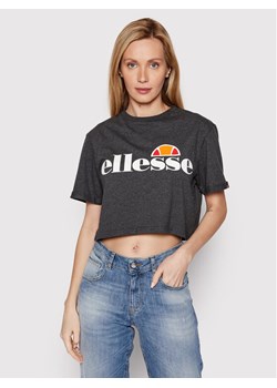Ellesse T-Shirt Alberta SGS04484 Szary Cropped Fit ze sklepu MODIVO w kategorii Bluzki damskie - zdjęcie 181171252