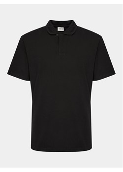 Solid Polo 21108171 Czarny Regular Fit ze sklepu MODIVO w kategorii T-shirty męskie - zdjęcie 181171313