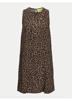 JJXX Sukienka letnia Mira 12268432 Brązowy Relaxed Fit ze sklepu MODIVO w kategorii Sukienki - zdjęcie 181171324