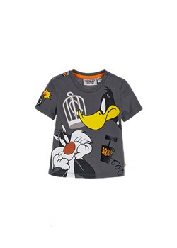 Original Marines T-Shirt LOONEY TUNES DDPV0346NM Szary Regular Fit ze sklepu MODIVO w kategorii Koszulki niemowlęce - zdjęcie 181171381