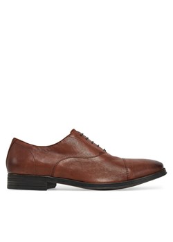 Geox Półbuty U Rezzonico U558QB 000LM C6001 Brązowy ze sklepu MODIVO w kategorii Buty eleganckie męskie - zdjęcie 181171492