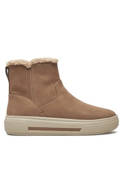 Clarks Botki Hollyhock Lane 26178840 Beżowy ze sklepu MODIVO w kategorii Botki - zdjęcie 181171561