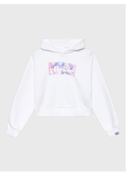 Ellesse Bluza Hillia S4R17689 Biały Relaxed Fit ze sklepu MODIVO w kategorii Bluzy dziewczęce - zdjęcie 181171634