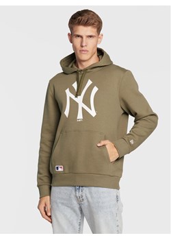 New Era Bluza New York Yankees Team Logo 11863698 Zielony Regular Fit ze sklepu MODIVO w kategorii Bluzy męskie - zdjęcie 181171932