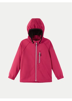 Reima Kurtka softshell Vantti 5100009A Różowy Regular Fit ze sklepu MODIVO w kategorii Kurtki dziewczęce - zdjęcie 181171991