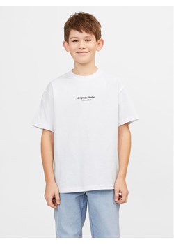 Jack&Jones Junior T-Shirt Vesterbro 12242827 Biały Loose Fit ze sklepu MODIVO w kategorii T-shirty chłopięce - zdjęcie 181172003