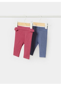 Mayoral Komplet 2 par legginsów 2.755 Czerwony Regular Fit ze sklepu MODIVO w kategorii Legginsy niemowlęce - zdjęcie 181172022