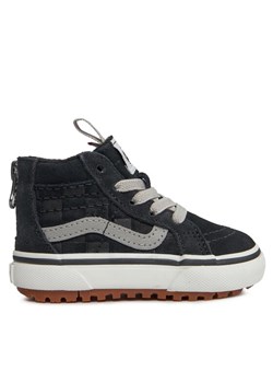 Vans Sneakersy Td Sk8-Hi Zip Mte-1 VN0A5HZ3BMA1 Czarny ze sklepu MODIVO w kategorii Trampki dziecięce - zdjęcie 181172293