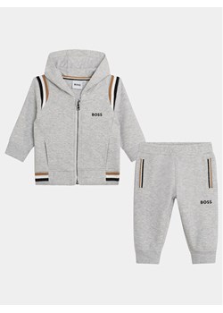 Boss Dres J50630 M Szary Regular Fit ze sklepu MODIVO w kategorii Dresy dla niemowlaka - zdjęcie 181172343