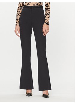Versace Jeans Couture Spodnie materiałowe 75HAA107 Czarny Slim Fit ze sklepu MODIVO w kategorii Spodnie damskie - zdjęcie 181172401