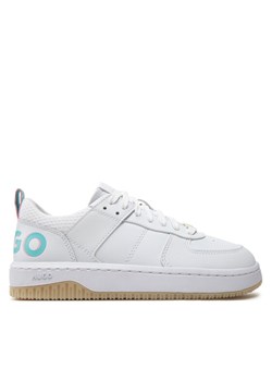 HUGO Sneakersy Kilian Tenn Flypu 50517146 Biały ze sklepu MODIVO w kategorii Buty sportowe damskie - zdjęcie 181172503