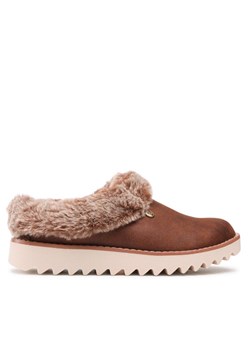 Skechers Kapcie BOBS Winter Rock 113423/BRN Brązowy ze sklepu MODIVO w kategorii Kapcie damskie - zdjęcie 181172653