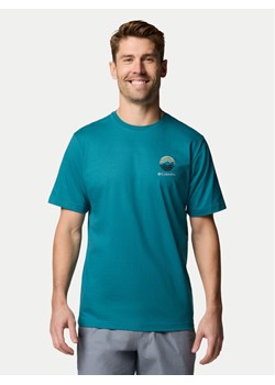 Columbia T-Shirt Kettle River™ 2120411 Turkusowy Regular Fit ze sklepu MODIVO w kategorii T-shirty męskie - zdjęcie 181172660