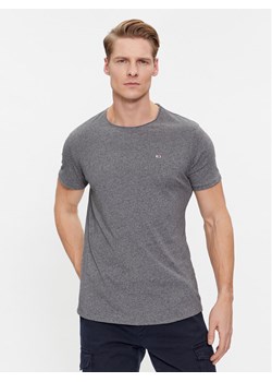 Tommy Jeans T-Shirt Jaspe DM0DM09586 Szary Slim Fit ze sklepu MODIVO w kategorii T-shirty męskie - zdjęcie 181172671