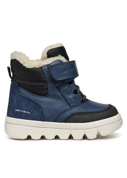 Geox Kozaki B Willaboom Boy B Ab B365BC 0ME22 C4008 S Niebieski ze sklepu MODIVO w kategorii Buty zimowe dziecięce - zdjęcie 181172773