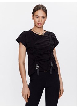 Babylon T-Shirt S_ER0571 Czarny Slim Fit ze sklepu MODIVO w kategorii Bluzki damskie - zdjęcie 181172914