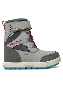 Merrell Śniegowce Snow Storm 3.0 WTRPF MK167714 Szary ze sklepu MODIVO w kategorii Buty zimowe dziecięce - zdjęcie 181172981