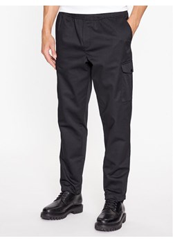 Jack&Jones Spodnie materiałowe 12237534 Czarny Wide Leg ze sklepu MODIVO w kategorii Spodnie męskie - zdjęcie 181172994
