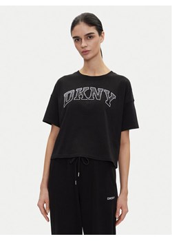 DKNY Sport T-Shirt DP5T1223 Czarny Regular Fit ze sklepu MODIVO w kategorii Bluzki damskie - zdjęcie 181173124