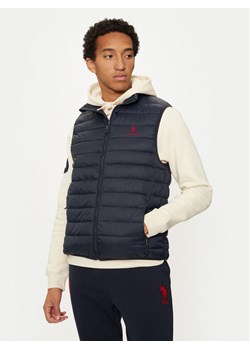 U.S. Polo Assn. Kamizelka MUP3267 Granatowy Regular Fit ze sklepu MODIVO w kategorii Kamizelki męskie - zdjęcie 181173154