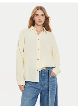 Roxy Koszula Morning Time ERJWT03639 Beżowy Loose Fit ze sklepu MODIVO w kategorii Koszule damskie - zdjęcie 181173173