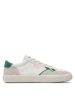 Pepe Jeans Sneakersy Travis Brit M PMS31038 Biały ze sklepu MODIVO w kategorii Trampki męskie - zdjęcie 181173184